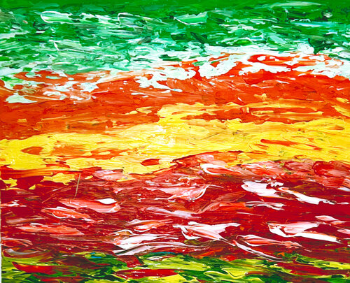 FLUCTUATIONS DES ONDES by Maryse BLANC, Painting for Sale on Singulart