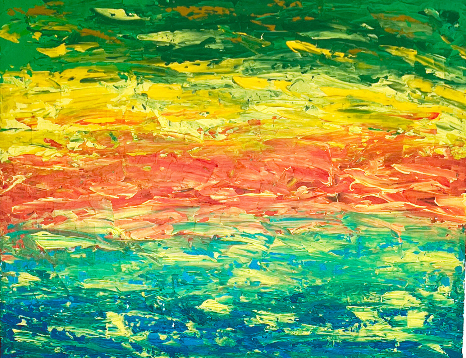 FOND  MARIN Maryse BLANC Pintura original en venta