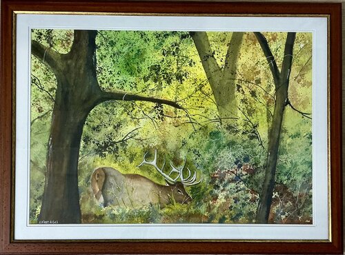 ALCE EL BOSQUE van Alberto Piret, Werk op papier te koop op Singulart