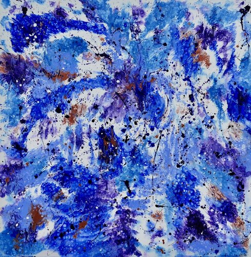 COSMOS van Isabelle RIVIERE, Schilderij te koop op Singulart