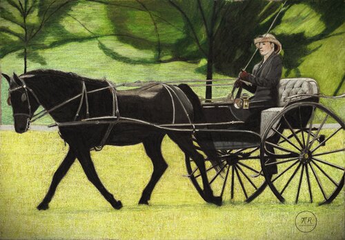 Callèche de Pierre Bayet, Dibujo a la venta en Singulart