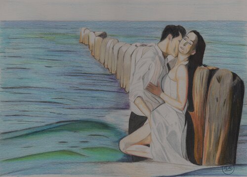 Sumer love par Pierre Bayet, Dessin en vente sur Singulart