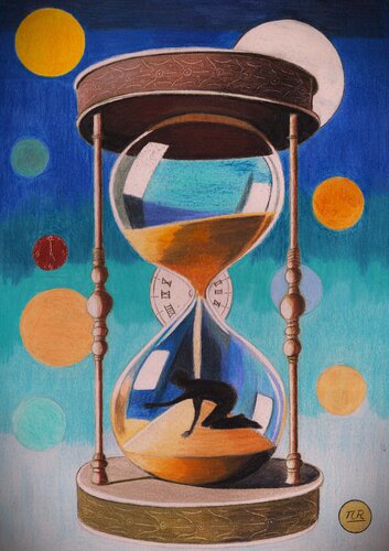 Prisonnier du temps di Pierre Bayet, Disegno in vendita su Singulart