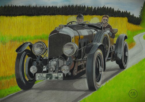 Bentley en balade champêtre Pierre Bayet