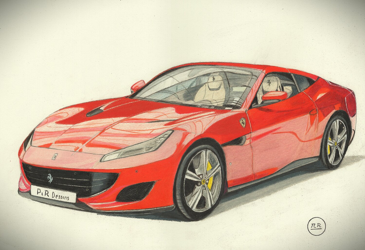 Ferrari Portofino. Pierre Bayet
