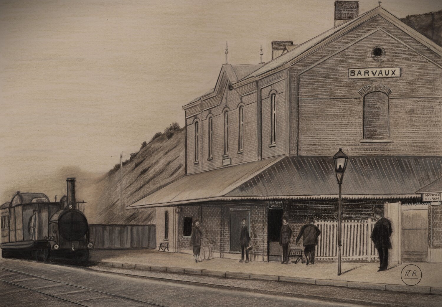 Gare de Barvaux Pierre Bayet