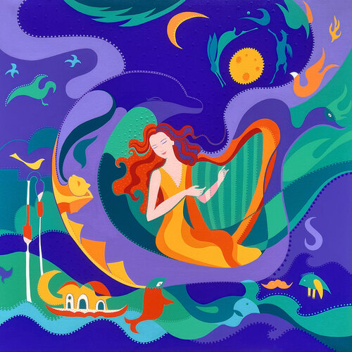 Rhythm of Nature de Dejo Toyist, Pintura a la venta en Singulart