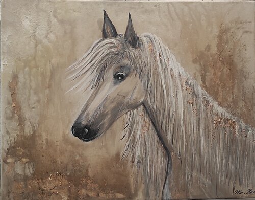 Kůň van Martina Hubáčková, Schilderij te koop op Singulart