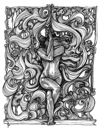 Eagle van Kirsten Guerin, Tekening te koop op Singulart