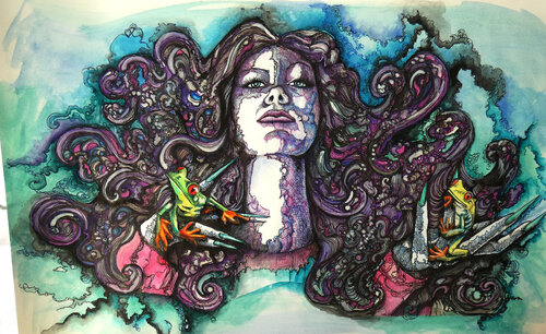 FQL by Kirsten Guerin, Drawing for Sale on Singulart