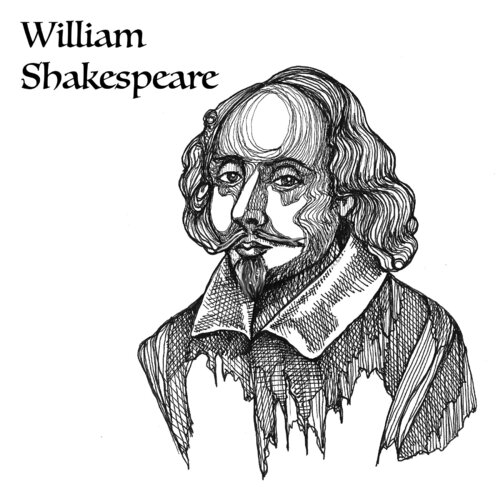 William Shakespeare von Kirsten Guerin, Zeichnungen kaufen auf Singulart