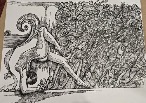Inversion di Kirsten Guerin, Disegno in vendita su Singulart