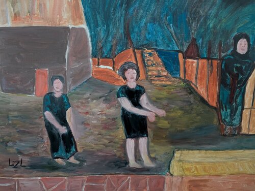 Cri glacial von Léonie Lignereux, Malerei kaufen auf Singulart