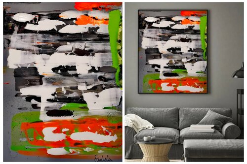 Koi by Sina Quaresma, Painting for Sale on Singulart