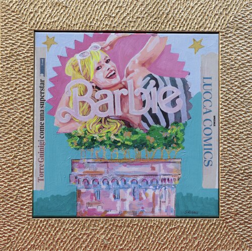 Barbie Pop by Sandra Rigali, 회화 for Sale on Singulart