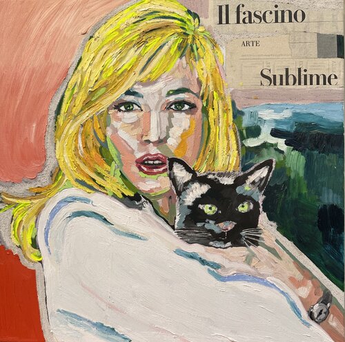 Il Fascino del Sublime de Sandra Rigali, Pintura a la venta en Singulart