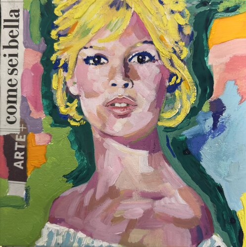 BB pop di Sandra Rigali, Pittura in vendita su Singulart