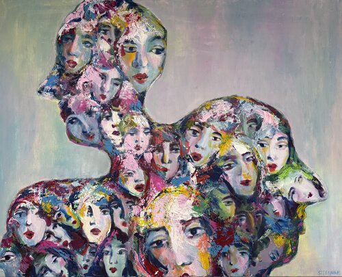 RODOKSZTAŁT ( Ancestral forms) von Stefania Fiedler, Malerei kaufen auf Singulart