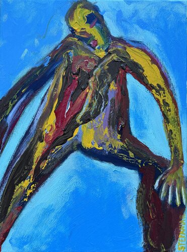 Instinct II von Stefania Fiedler, Malerei kaufen auf Singulart