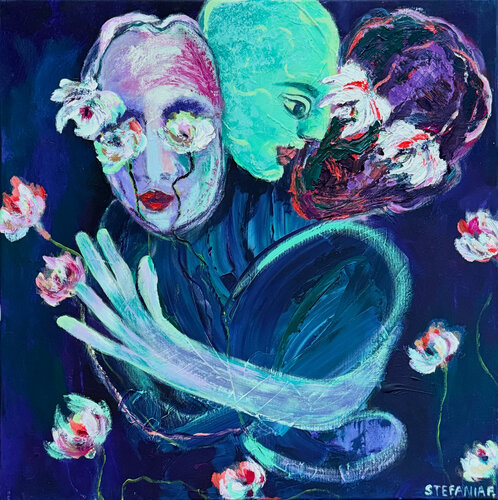 Triad of Consciousness de Stefania Fiedler, Pintura a la venta en Singulart