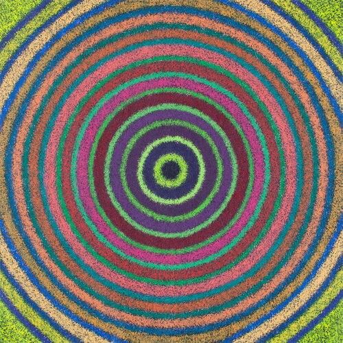 Circles Of Perception AC2025027 van Adib Haddad, Schilderij te koop op Singulart