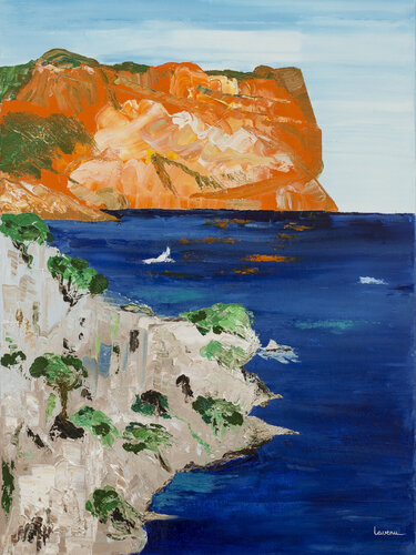 Cap Canaille di Francoise LAVENU, Pittura in vendita su Singulart