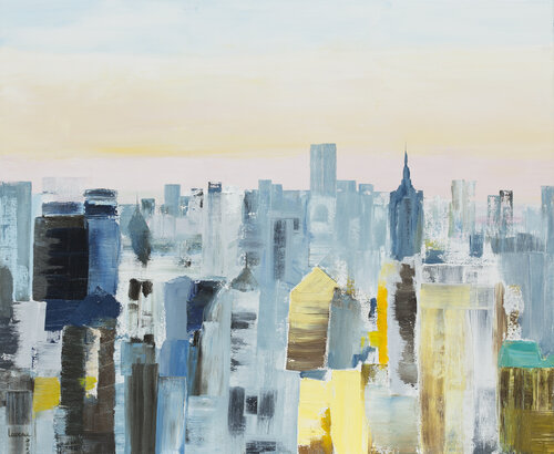 Manhattan di Francoise LAVENU, Pittura in vendita su Singulart