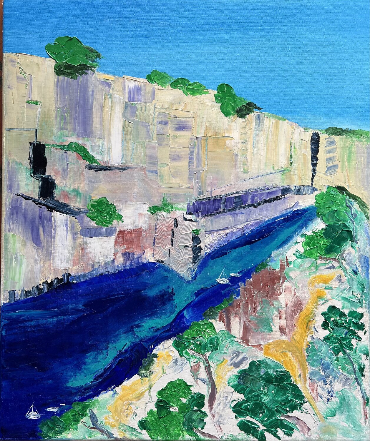 Calanque de Sormiou Francoise LAVENU