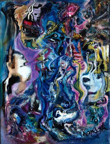 Armaggedon di Dominique Charrière, Pittura in vendita su Singulart