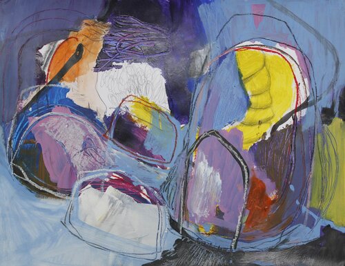 La danse des ménhirs by Susana Machado, 회화 for Sale on Singulart