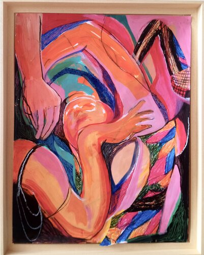 Danse psychédélique by Susana Machado, 회화 for Sale on Singulart
