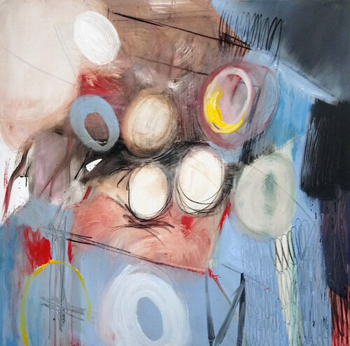 Nid bleu by Susana Machado, 회화 for Sale on Singulart