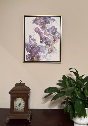 Alchemy in Purple von Linda Diaz, Malerei kaufen auf Singulart