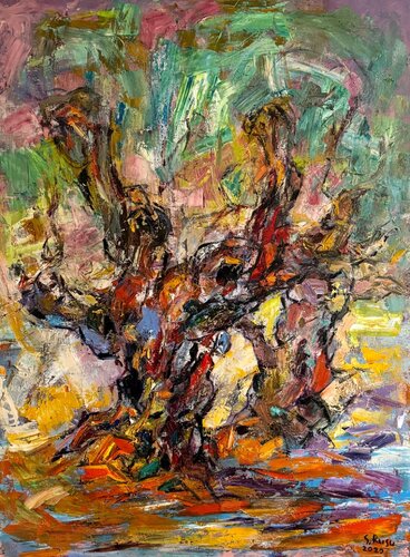 "Vigueur d'Olivier" by Sergiu RUSU, Painting for Sale on Singulart