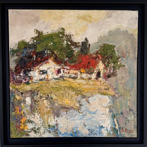 "L'Âme du Village" by Sergiu RUSU, Painting for Sale on Singulart