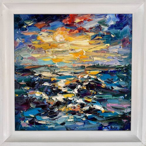 "Tumulte Crépusculaire" by Sergiu RUSU, Painting for Sale on Singulart