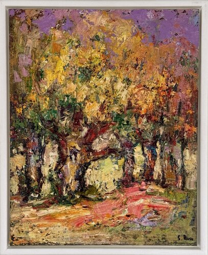 "Résonance Automnale" by Sergiu RUSU, Painting for Sale on Singulart