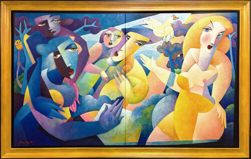 La Tentazione van John Noy, Schilderij te koop op Singulart