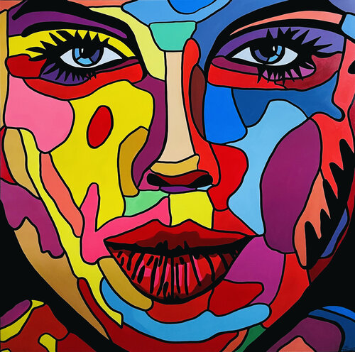MENTIS FEMINA by Uli Fischer, Painting for Sale on Singulart