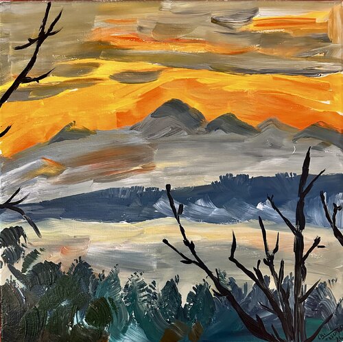 HEIMATLIEBE van Uli Fischer, Schilderij te koop op Singulart
