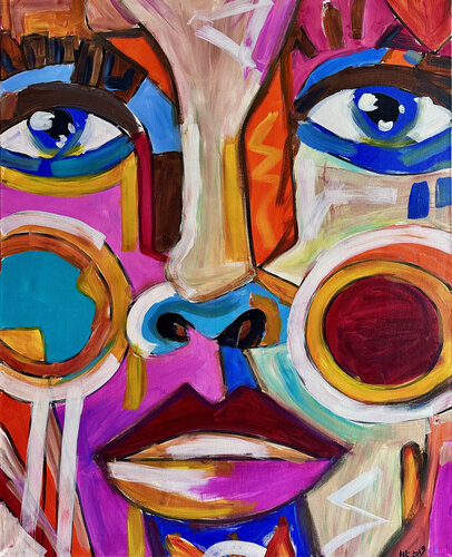 Pulse of Color van Uli Fischer, Schilderij te koop op Singulart