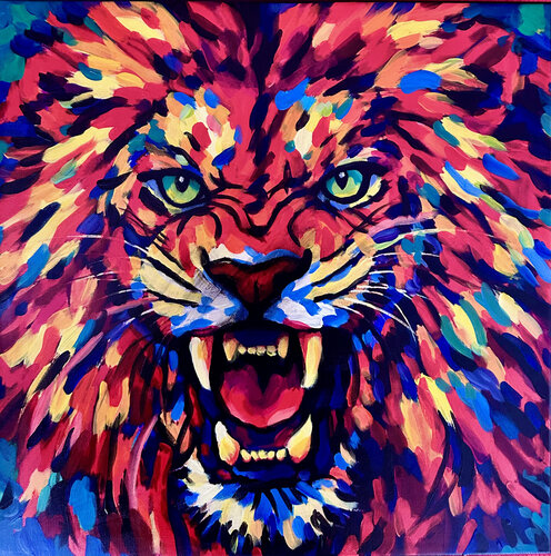 THE KING van Uli Fischer, Schilderij te koop op Singulart