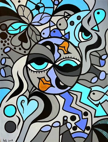Dream Fragments by Uli Fischer, Painting for Sale on Singulart