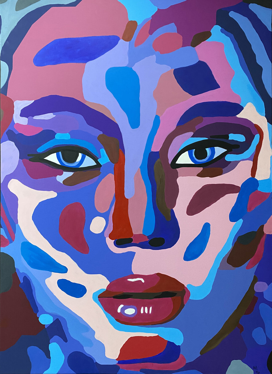 GRACE Uli Fischer Original painting for sale