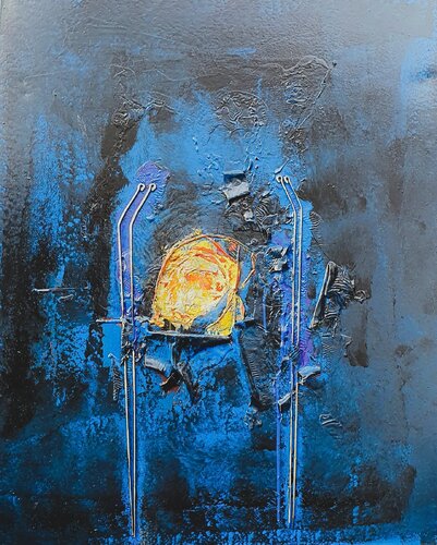 mys.tica 04 van Avni Alija, Schilderij te koop op Singulart