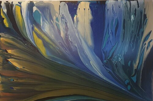 impression.liberion-03 van Avni Alija, Schilderij te koop op Singulart