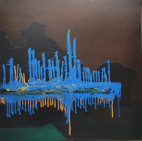 mozart. sinfonie nr.40. fragment 127 von Avni Alija, Malerei kaufen auf Singulart