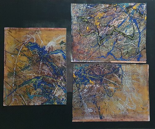 jackson pollock. qualia 12. hommage von Avni Alija, Malerei kaufen auf Singulart