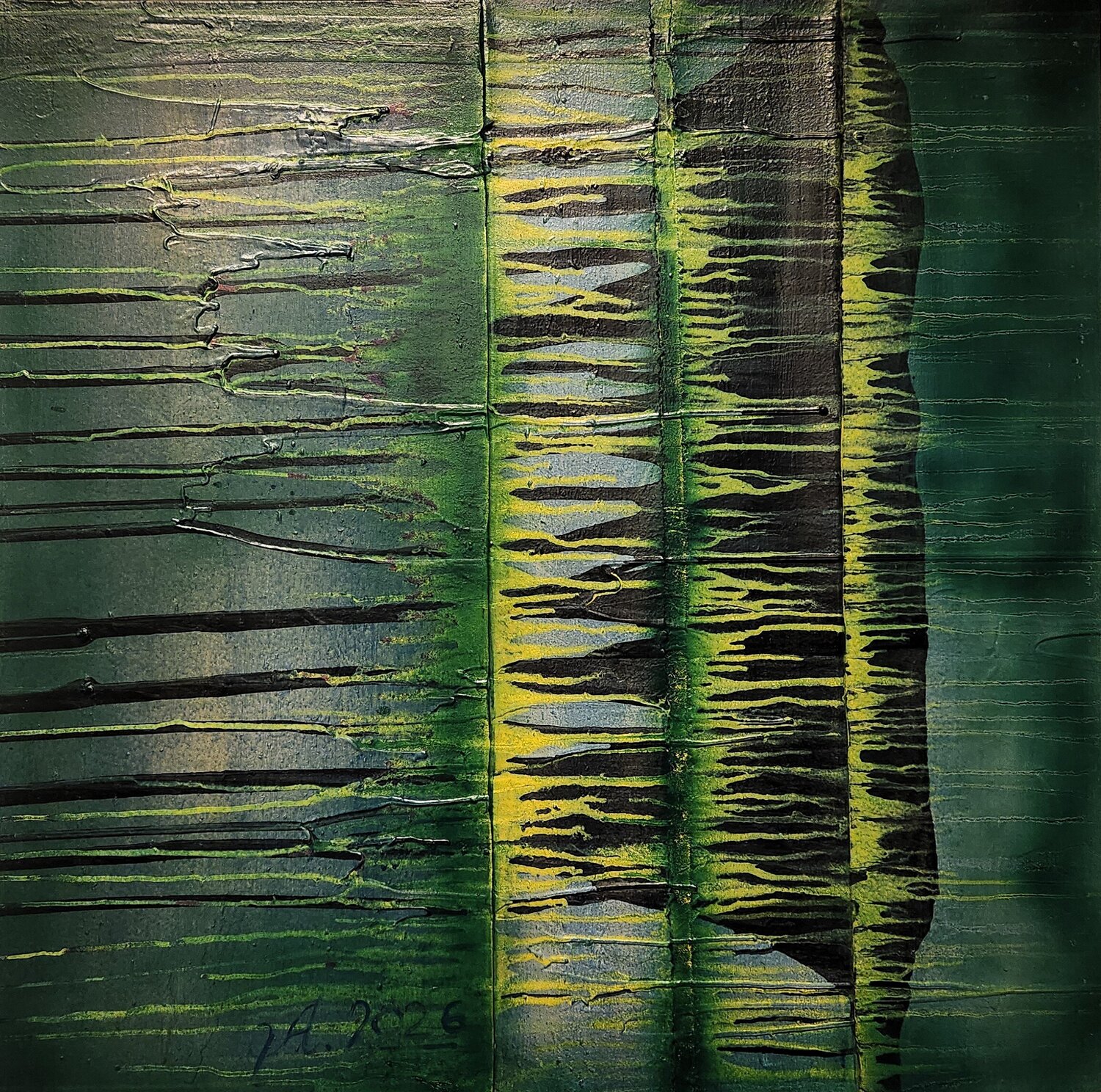 qualia 12-26 Avni Alija Original painting for sale
