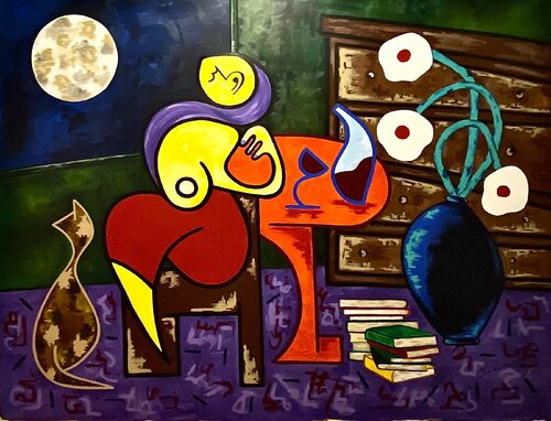 ASSORTA van Omar Sandrini, Schilderij te koop op Singulart